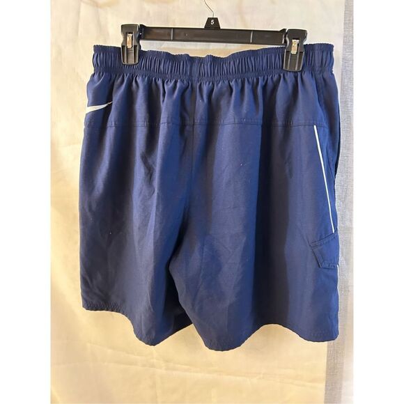 Nike swim shorts xl blue rn#37966 100% polyester - Picture 3 of 9